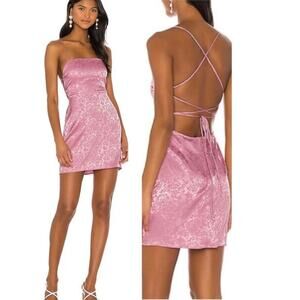 Resa Alex Mini Dress in Pink Rose Size Small